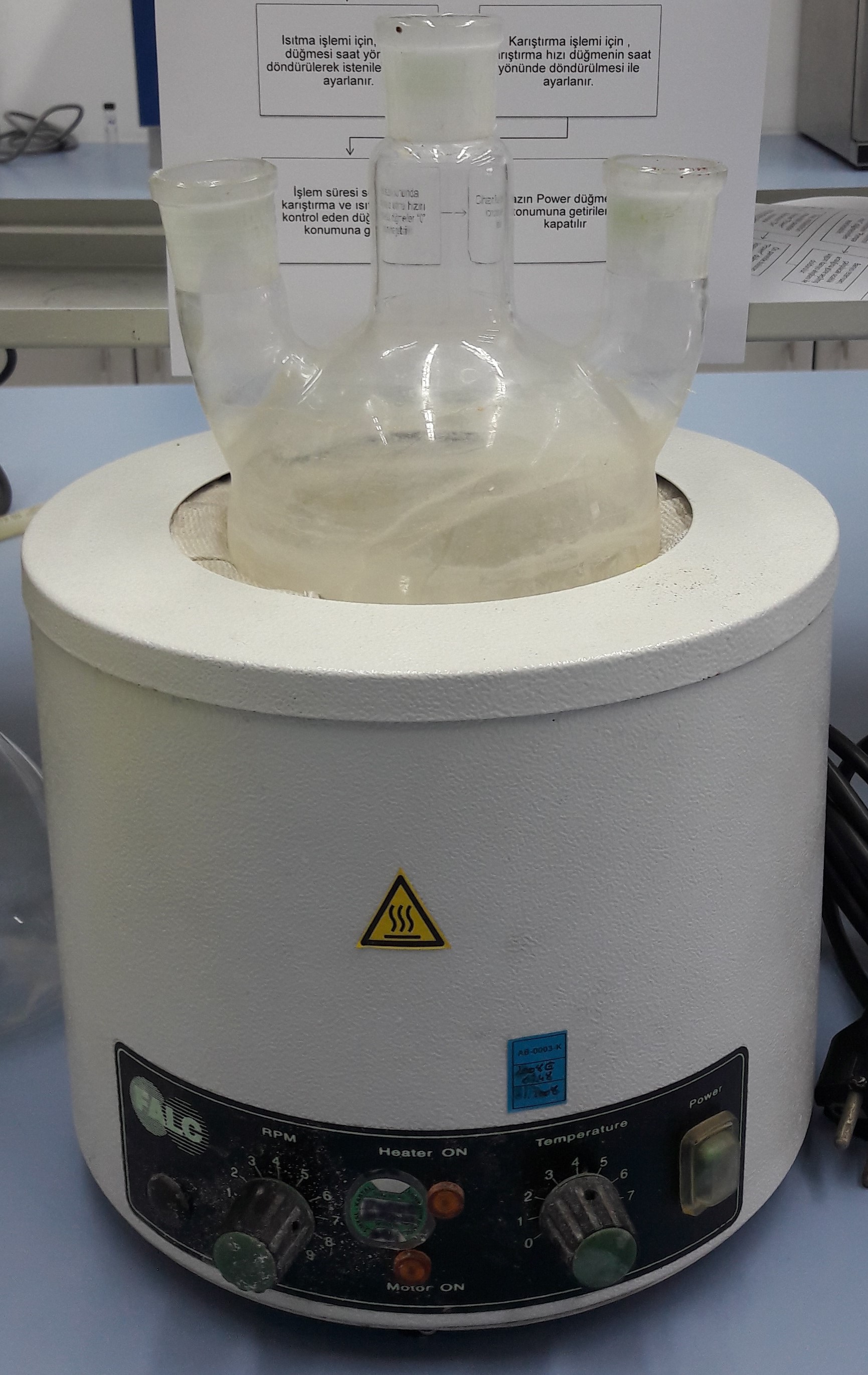 Isıtıcı Ceketli Manyetik Karıştırıcı-Fotoğraf